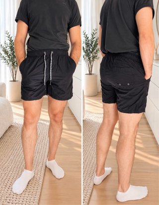 Bañador hombre negro corto – Talla S