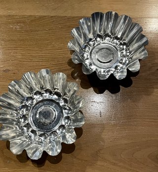 2 Moldes Rizados para Tartaletas 12 cm