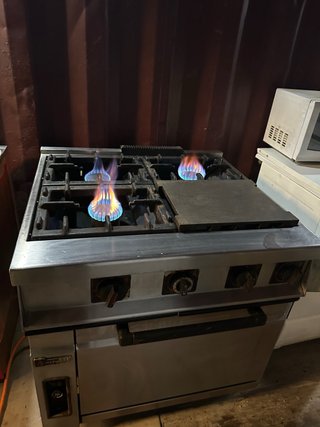 Cocina Industrial de Gas Butano