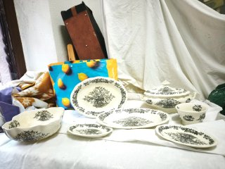 Vajilla Vintage San Claudio