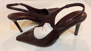 Sandalias Stradivarius Burdeos