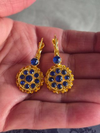 Pendientes Vintage Chapados en Oro