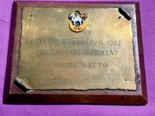 Antigua Metopa Ifni Concurso Patrullas 1962