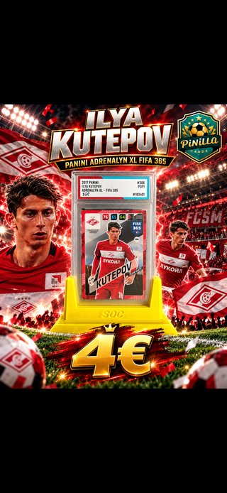 Cromo Ilya Kutepov Panini FIFA 365 Adrenalyn