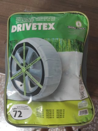 Cadena textil para nieve