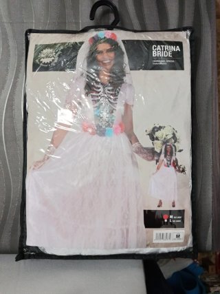 Disfraz Novia Catrina Fiestas Guirca Talla M