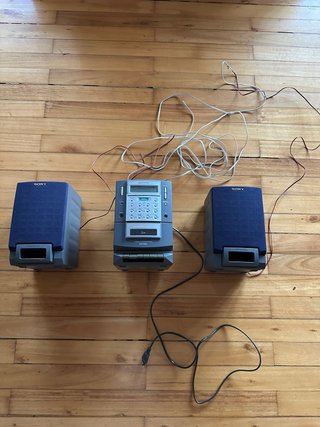Equipo de música Sony PMC-R30L