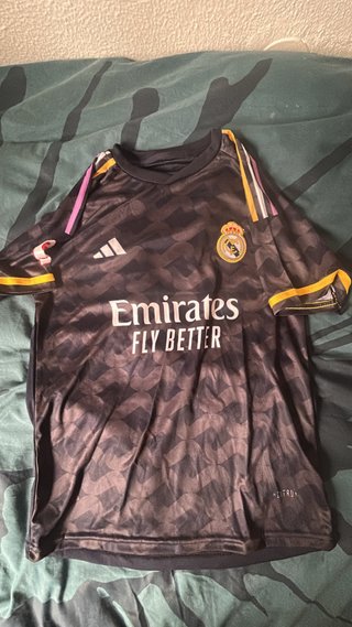 Camiseta Real Madrid Adidas Negra