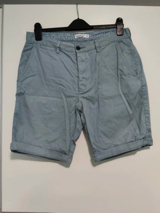 Pantalón corto chino azul