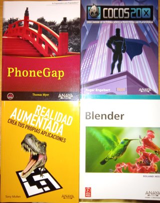 Lote de libros de programación y diseño