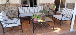 Conjunto de Jardín en Forja