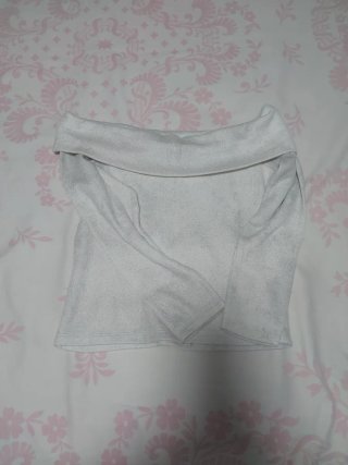 Jersey de fiesta plateado