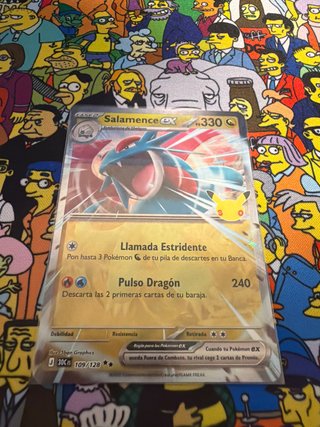 Carta Pokémon Salamence ex 30 Aniversario