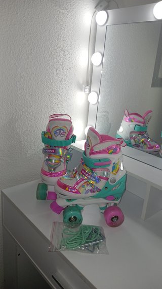 Patines de 4 Ruedas Unicornio Ajustables