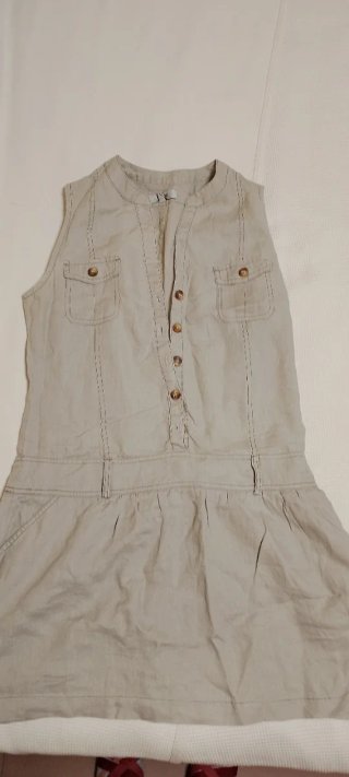 Vestido Beige Estilo Casual
