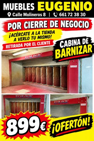 Cabina de Barnizado Ecologic