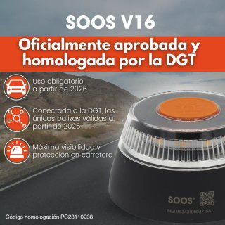 Baliza V16 SOOS Homologada DGT