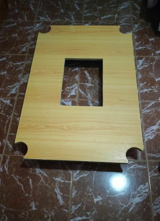 Tarima para mesa camilla