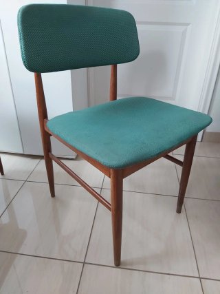 Silla madera vintage para retapizar