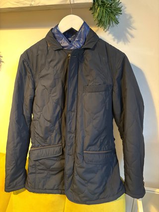Chaqueta Acolchada Massimo Dutti azul