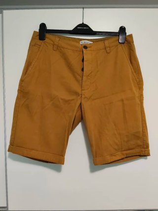 Pantalón Corto Tipo Chino Marrón