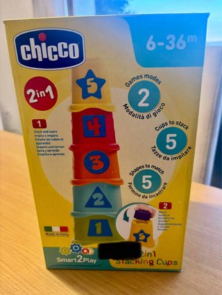 Juego de Apilar Chicco 2 en 1
