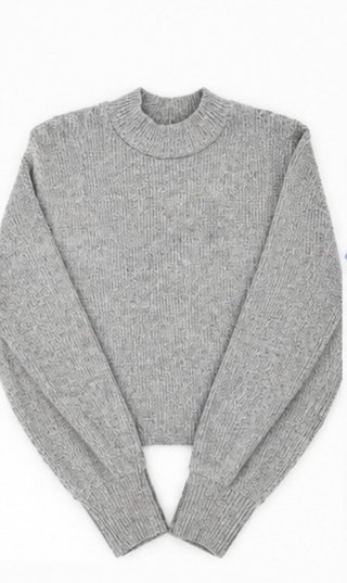 Jersey de Cuello Alto Gris