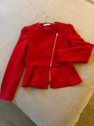 Chaqueta Roja Mango Talla XS