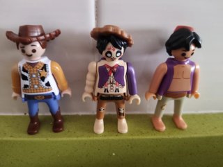 3 Figuras Playmobil Disney
