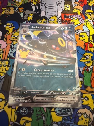 Carta Pokémon Umbreon ex 092/128