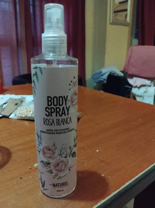 Agua de Colonia Body Spray Rosa Blanca 300ml