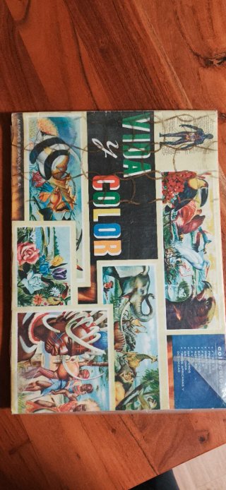Álbum de cromos completo Vida y Color