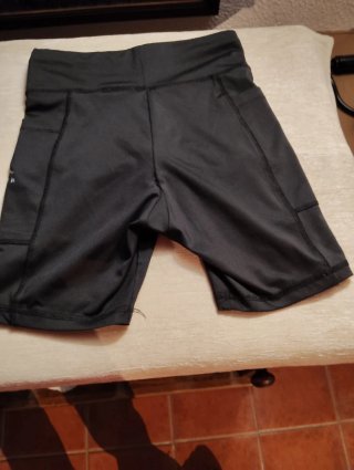 Pantalón corto de deporte negro