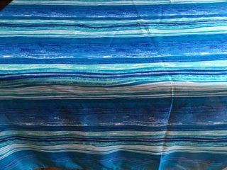 Pañuelo en tonos Azules y Turquesa