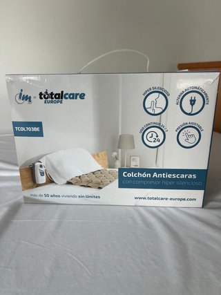 CAMA ARTICULADA + COLCHON ANTIESCARAS