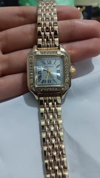 Reloj Cartier Dorado