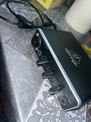 Interfaz de Audio para grabacion en casa