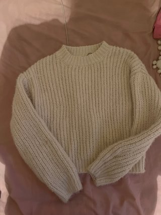 Jersey Zara Blanco
