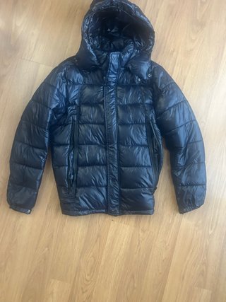 Chaqueta de plumas azul marino