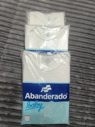 Pack 3 Bodys Abanderado Baby Blancos