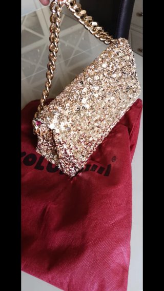 Bolso de fiesta con lentejuelas Volum