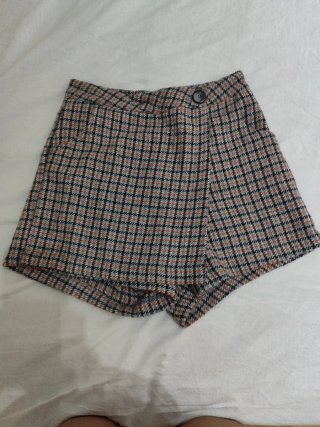 Falda pantalón de cuadros