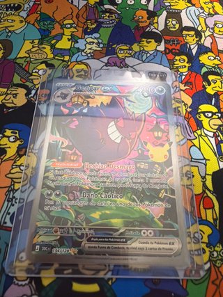 Carta Pokémon Gengar ex 154/128