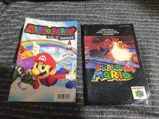Guida + Manuale Super Mario 64 Nintendo 64