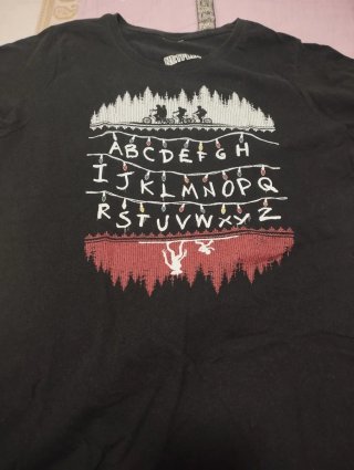 Camiseta Stranger Things  Mujer Original Netflix