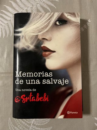 Libro Memorias de una salvaje Srta Bebi Fernandez