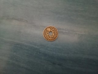 Moneda 10 Céntimos Francia 1922