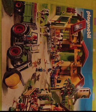 Granja con Silo de Playmobil