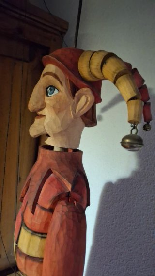 Marioneta de Madera Artesanal