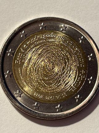 Moneda 2€ Portugal 2024 - 25 de Abril
